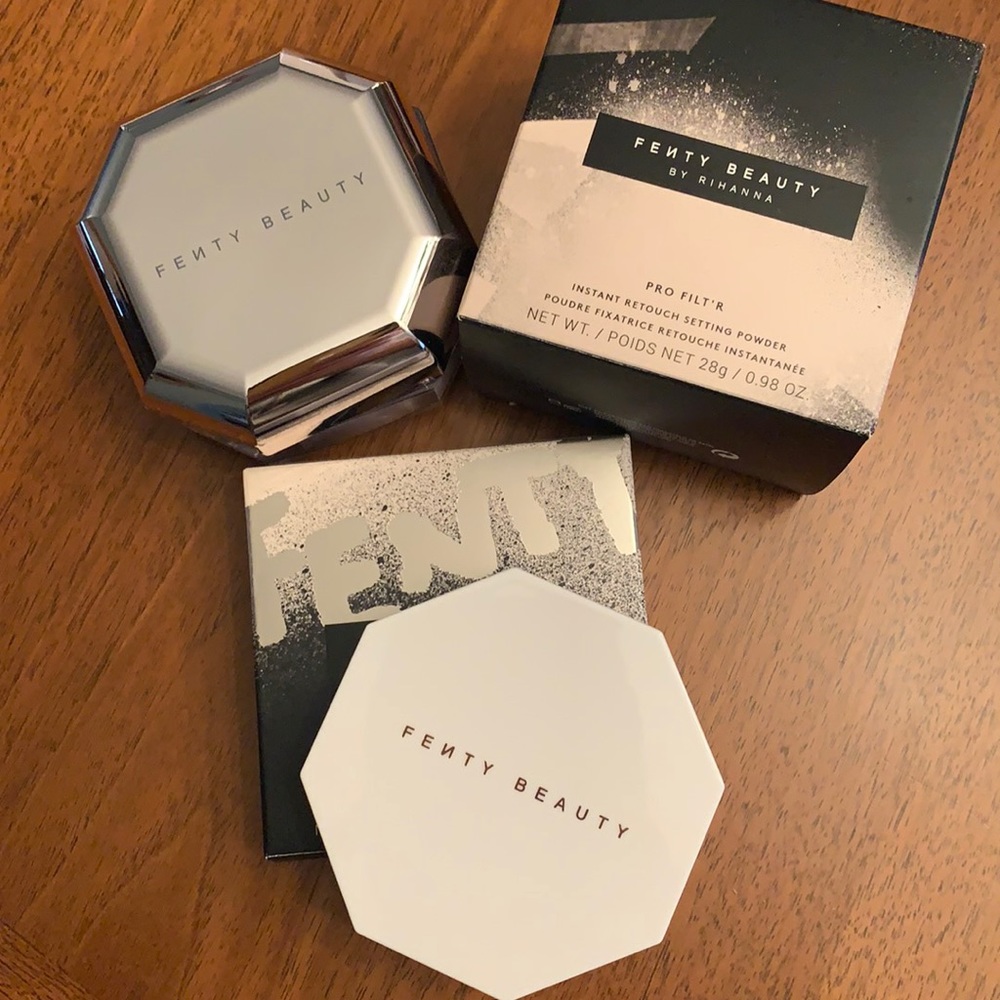 FENTY BEAUTY BY RIHANNA BUNDLE- Duo highlighter and setting power!